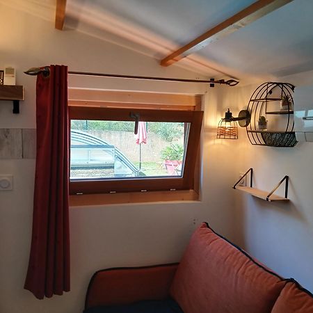 Chalet Charmant Avec Piscine Mercuer Esterno foto
