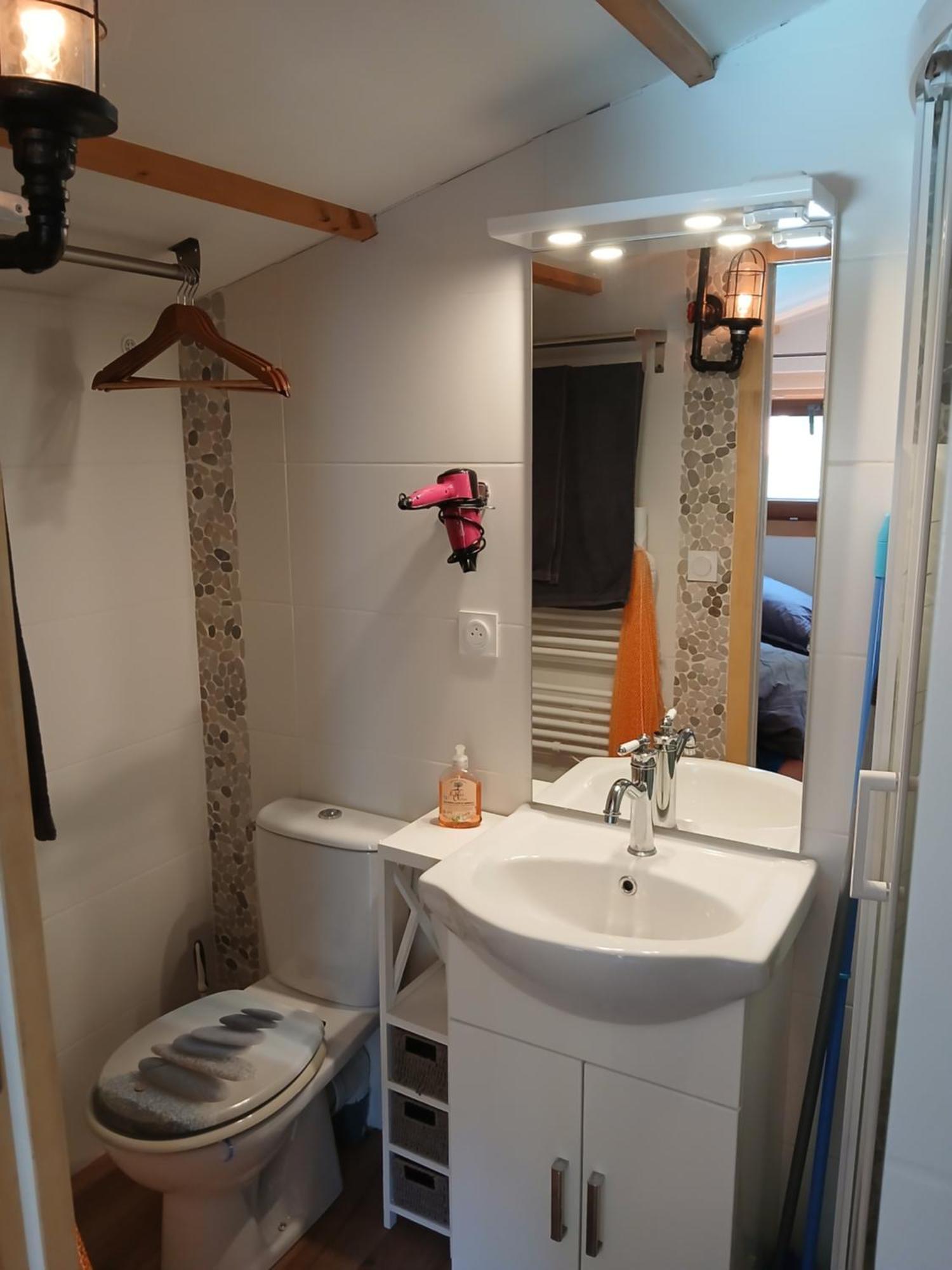 Chalet Charmant Avec Piscine Mercuer Esterno foto